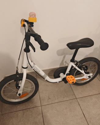 bicicletta bambino unisex 14" btwin decathlon 