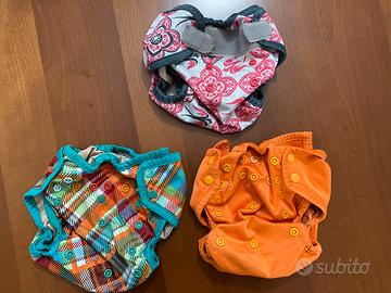 3 cover per pannolini lavabili