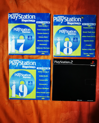 Lotto 4 demo ps1 play station magazine e Ps2