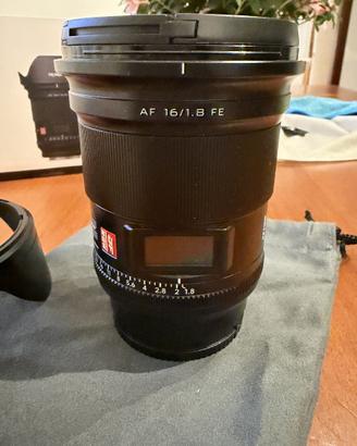 Viltrox AF 16mm F1.8 FE per Sony E-Mount