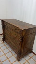 Cassettiera legno massello