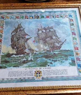 Stampa  della battaglia di Navarino