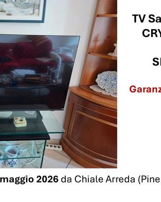 TV Samsung LED 43’’ CRYSTAL UHD 4K DVBT2/S2 SMART