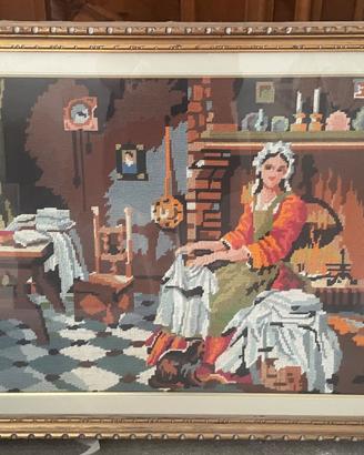 Quadro mezzo punto