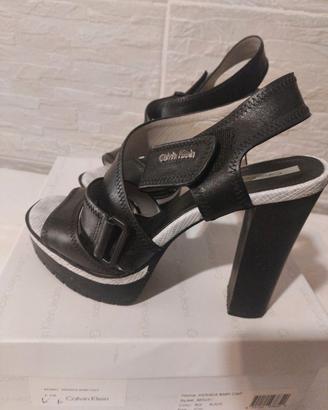 sandali Calvin klein ORIGINALI n.37 come nuove