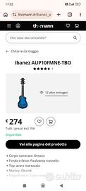 guitalele Ibanez amplificato 
