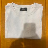 Top Clips Tricot - 100% Lana Vergine Made in Milan