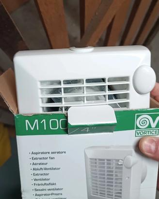 aspiratore bagno vortice m100