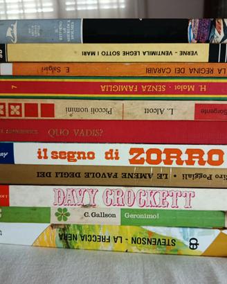 Lotto libri vintage per ragazzi