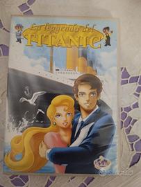 dvd cartone la leggenda del Titanic 