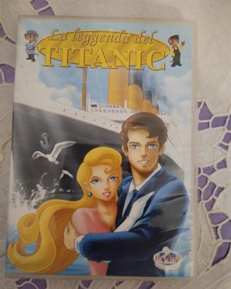 dvd cartone la leggenda del Titanic 