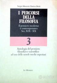 I percorsi della filosofia 3 - Moravia-Berti