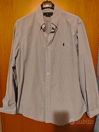 camicia Ralph Lauren tg L celeste 