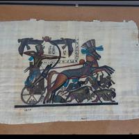 Papiro Egiziano dipinto a mano