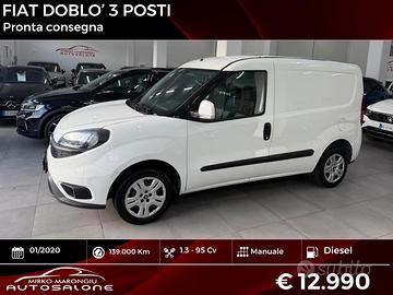 Fiat Doblò MJT 3 posti Lamierato FINANZIABILE