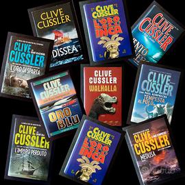 Assortimento libri Clive Cussler
