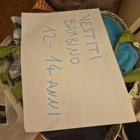 abbigliamento vario ragazzo 11/13 anni