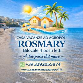 RosMary Bilocale Agropoli a 50mt dal lido Oasi