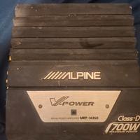 Amplificatore ALPINE  700W per auto. 