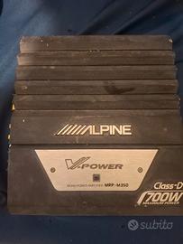 Amplificatore ALPINE  700W per auto. 