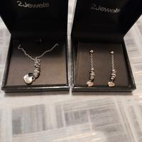 collana ed orecchini  2 Jewels