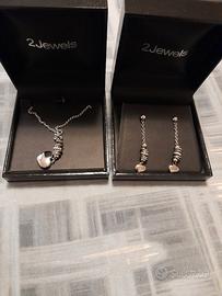 collana ed orecchini  2 Jewels