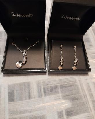 collana ed orecchini  2 Jewels