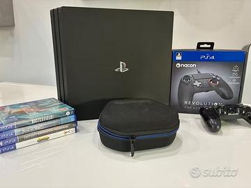 Playstation 4 Pro 1tb + Nacon Revolution 3