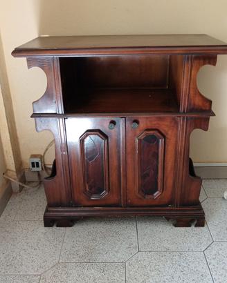 Mobile in legno porta TV 