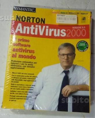 Norton Antivirus prima edizione nuovo collezione