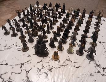 Collezione modellini LOTR signore degli anelli
