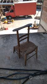 Inginocchiatoio in legno  antico