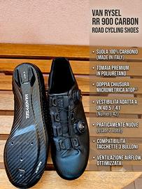 Scarpe carbon ciclismo VAN RYSEL RR 900 CARBON