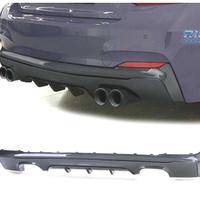 DIFFUSORE BMW F22 F23 LOOK M PERFORMANCE CARBONIO 