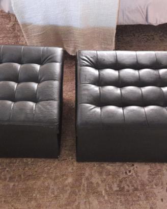 COPPIA pouf contenitori