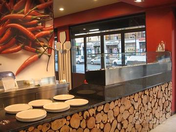 SettimoTorinese,Pizzeria mq86 ca3vetrine su strada