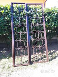 Portone in ferro battuto 