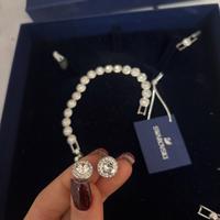 bracciale e orecchini swaroski