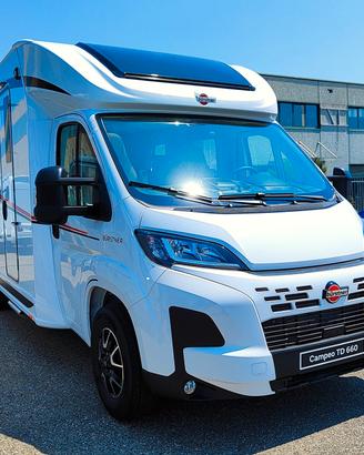 Burstner Campeo TD 660 - Semintegrale letto alla f
