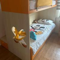 Cameretta letto a castello