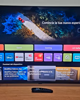 TV LG 55", 4K 120 HZ