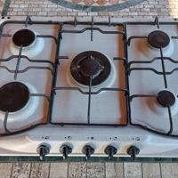 Piano cottura gas Franke 5 fuochi fragranite 50x70