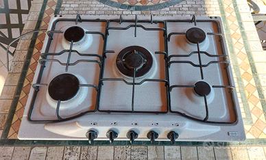 Piano cottura gas Franke 5 fuochi fragranite 50x70