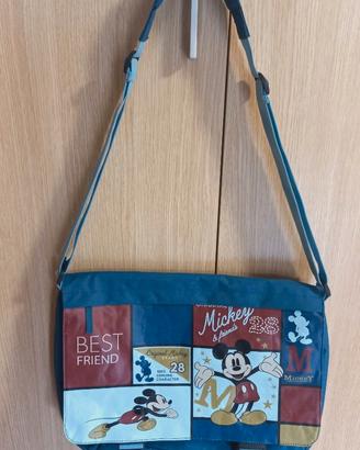 Zaino scuola - Borsa tracolla disney Mickey Mouse