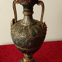 Urna in bronzo design Maitland Smith vintage 