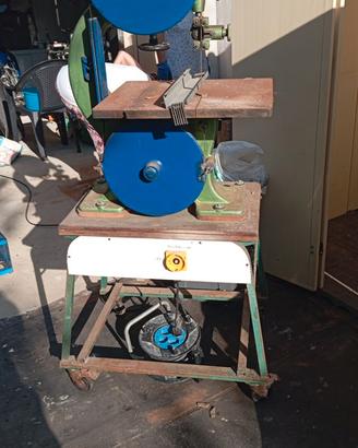 Sega a Nastro a Volani in Ghisa Vintage - Falegnam