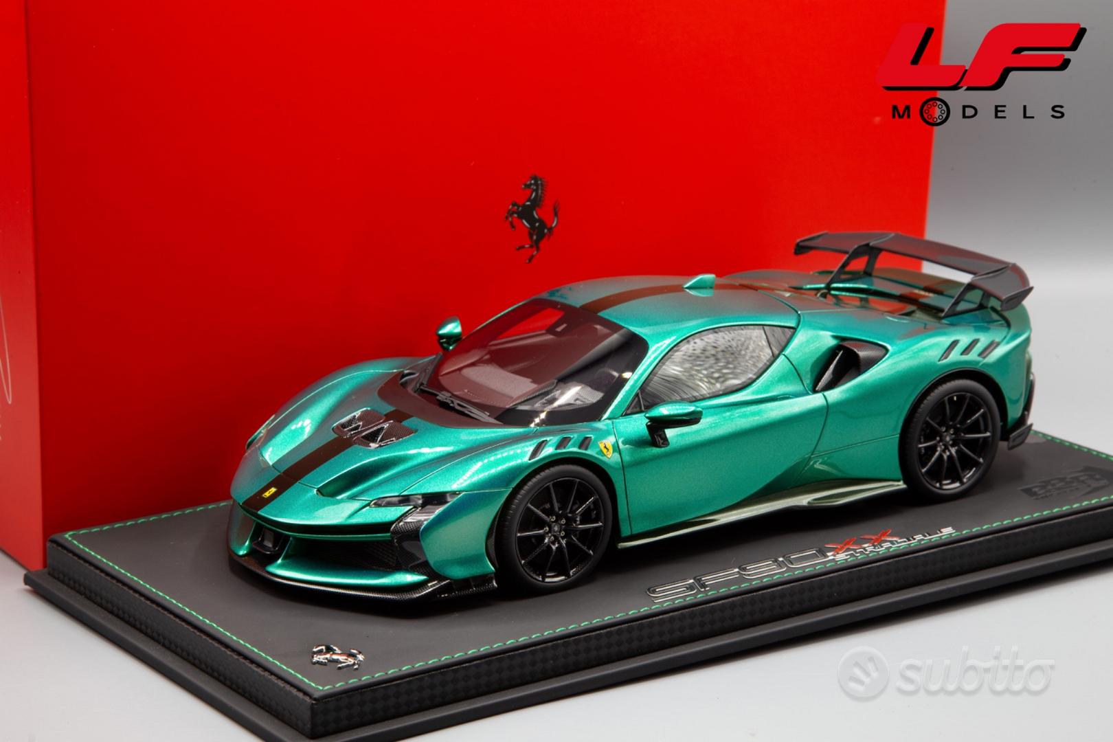BBR 1/18 Ferrari SF90XX Green Jewel ケース付