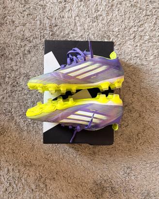 F50 Pro Firm Ground Football boots- Purple rush