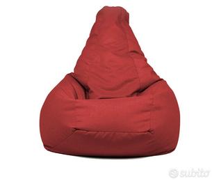 Pouf poltrona sacco Arketicom originale Rosso