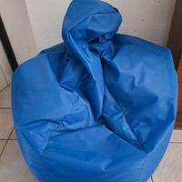 Poltrona blu sacco